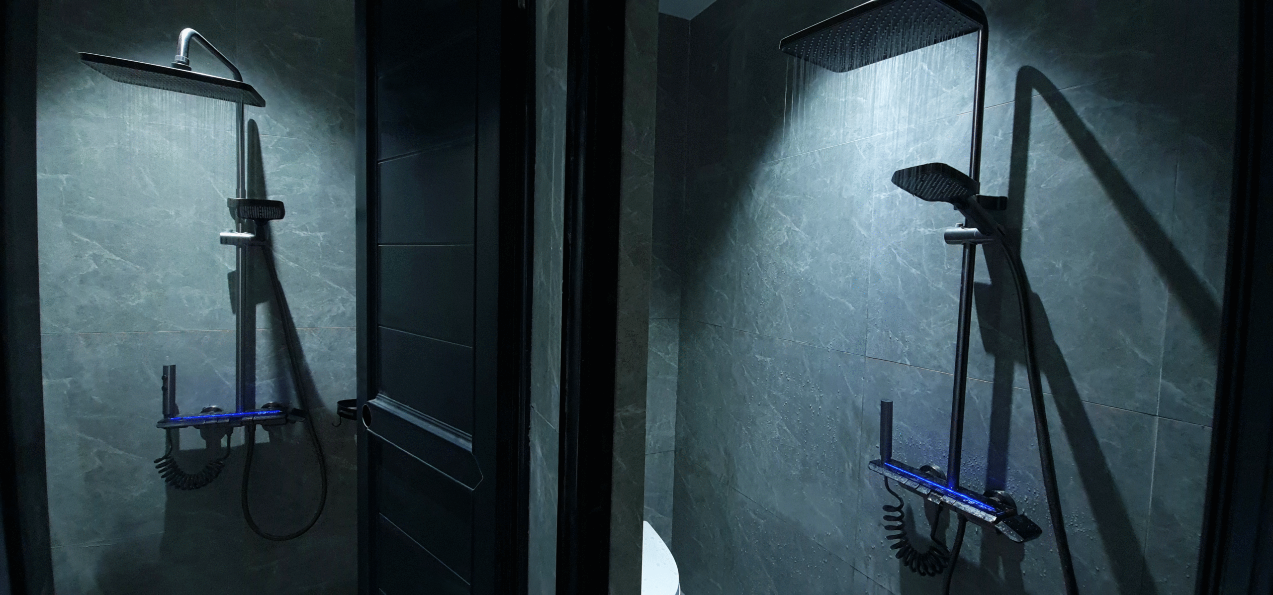 10-bed male dorm with capsule bunk beds and privacy curtains at BuenaSentro Hostel Manila.