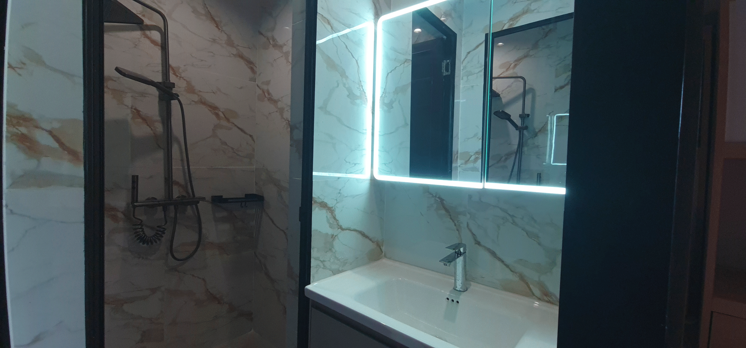 Stylish 12-bed female dormitory with capsule-style bunk beds at BuenaSentro Hostel, Manila