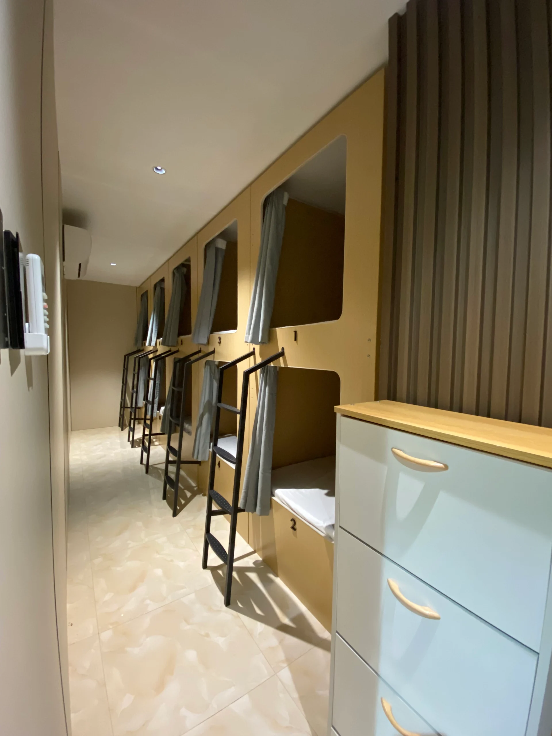 10-Bed Mixed Dormitory (Capsule Beds)